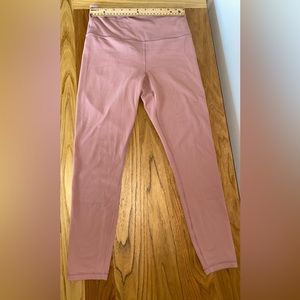 Ultra High Rise Elation 7/8 Tight Athleta Size Small Pale Pink Color